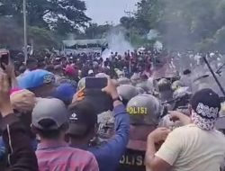 Bentrok Bima Makin Panas! Warga vs Aparat, Jalanan Diblokir, Senpi Rakitan Beraksi