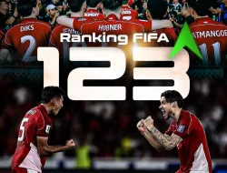 GEMPITA DUNIA SEPAK BOLA! TIMNAS INDONESIA MELESAT KE RANKING 123 FIFA, CATAT REKOR TERBAIK DALAM 15 TAHUN
