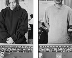 Cinta Terlarang Berujung Jeruji, Pasangan Sejoli Karang Bagu Tersandung Bisnis Sabu