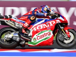 Luca Marini Bikin Kejutan di Panas Mandalika, Honda Akhirnya Tersenyum Lagi